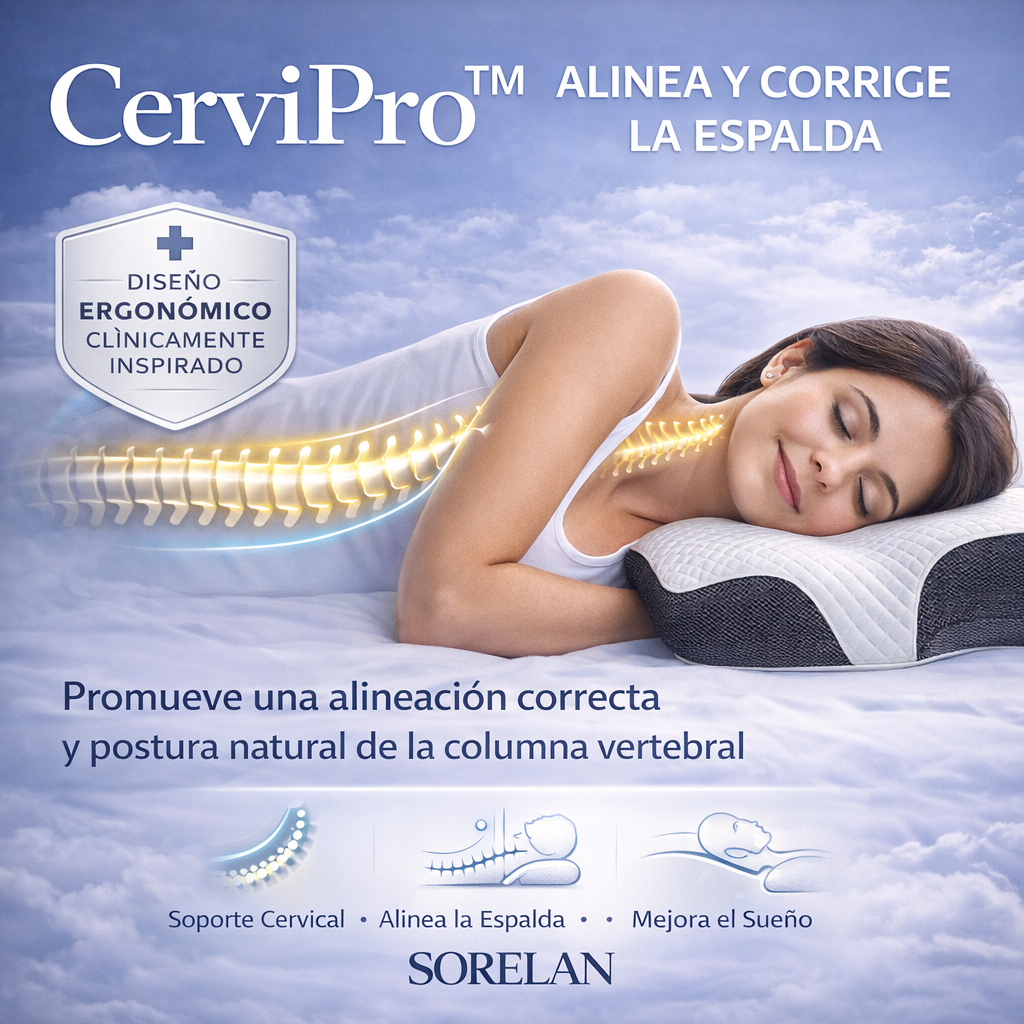 CerviPro™ – Almohada Cervical